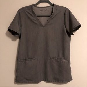 FIGS Scrub Top Grey/Gray